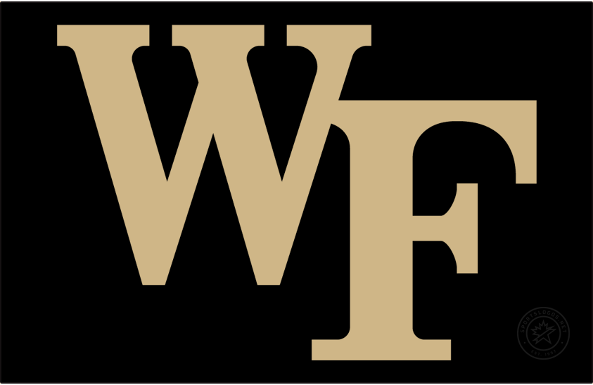 Wake Forest Demon Deacons 2019-Pres Primary Dark Logo v2 t shirts iron on transfers